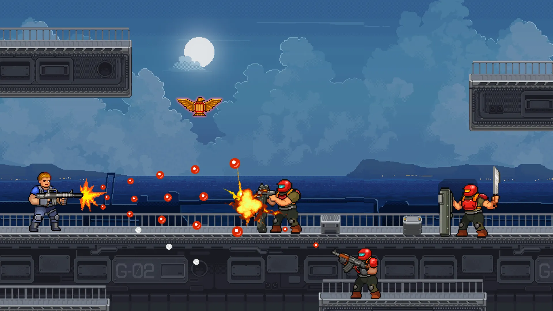 Gun Force Side-scrolling Game | Indus Appstore | Screenshot