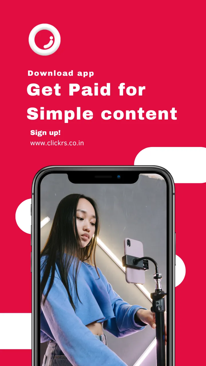 CLICKRS    LIKE - SHARE - EARN | Indus Appstore | Screenshot