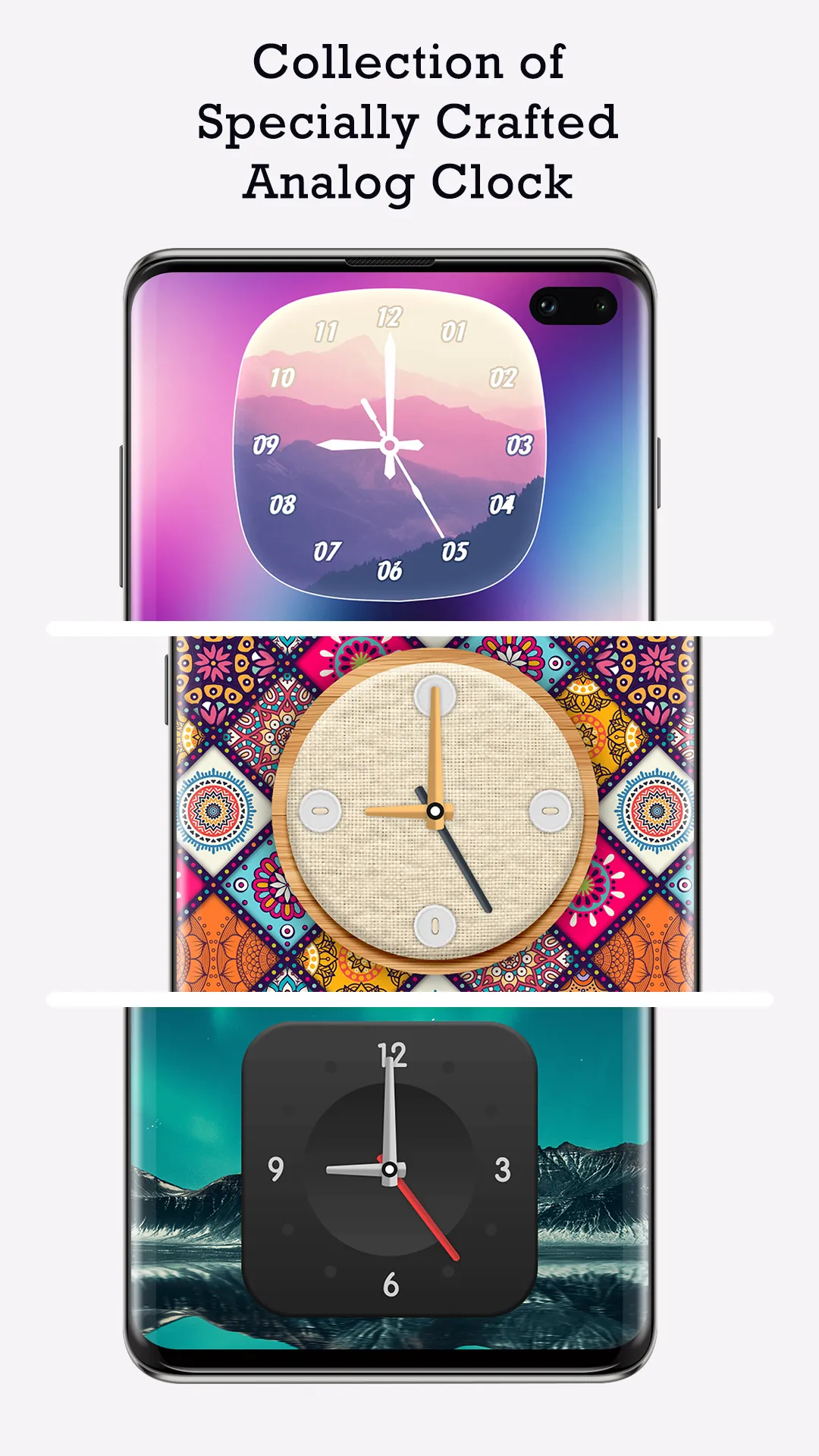 Custom Clock Live Wallpaper | Indus Appstore | Screenshot