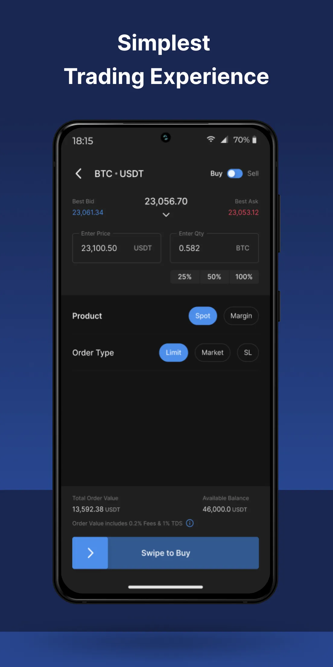 CoinDCX Pro: Crypto Trading | Indus Appstore | Screenshot