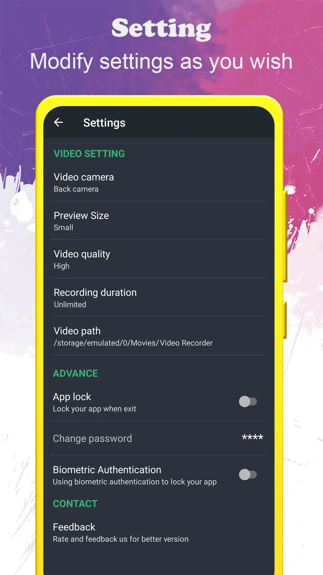 background video recorder | Indus Appstore | Screenshot