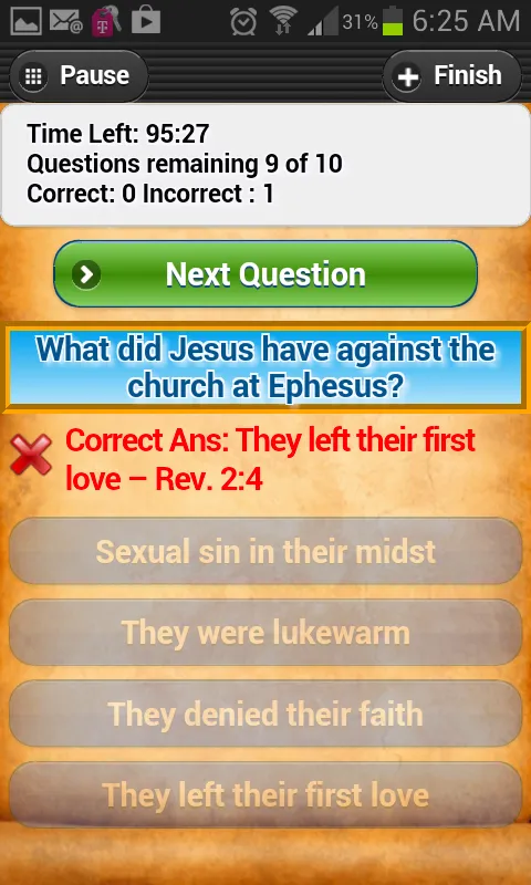 Bible Trivia Quiz, Bible Guide | Indus Appstore | Screenshot