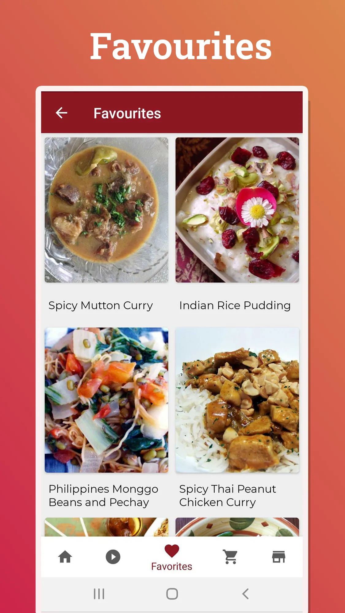 Asian Recipes | Indus Appstore | Screenshot