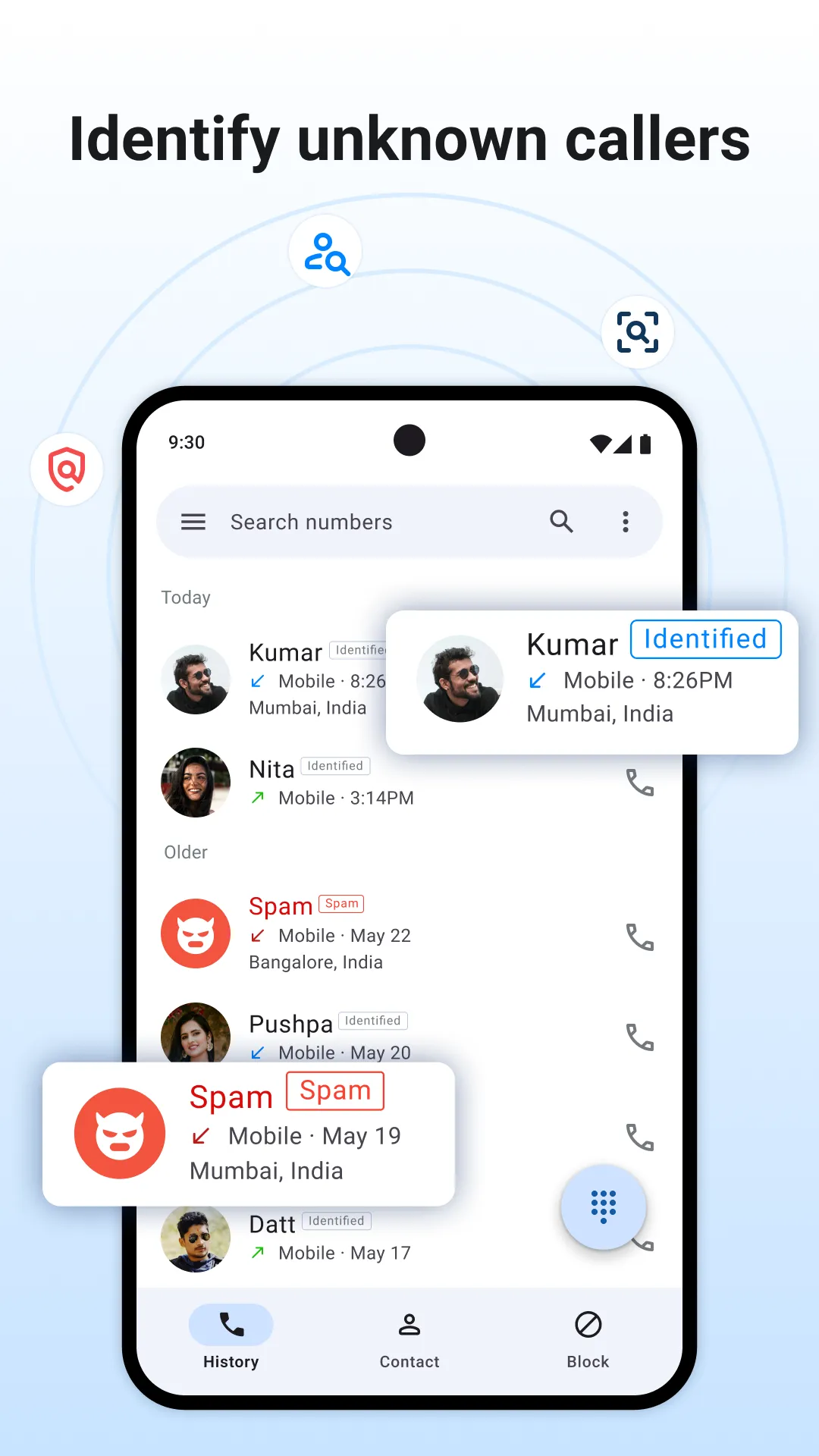 Caller ID, Phone Number Lookup | Indus Appstore | Screenshot