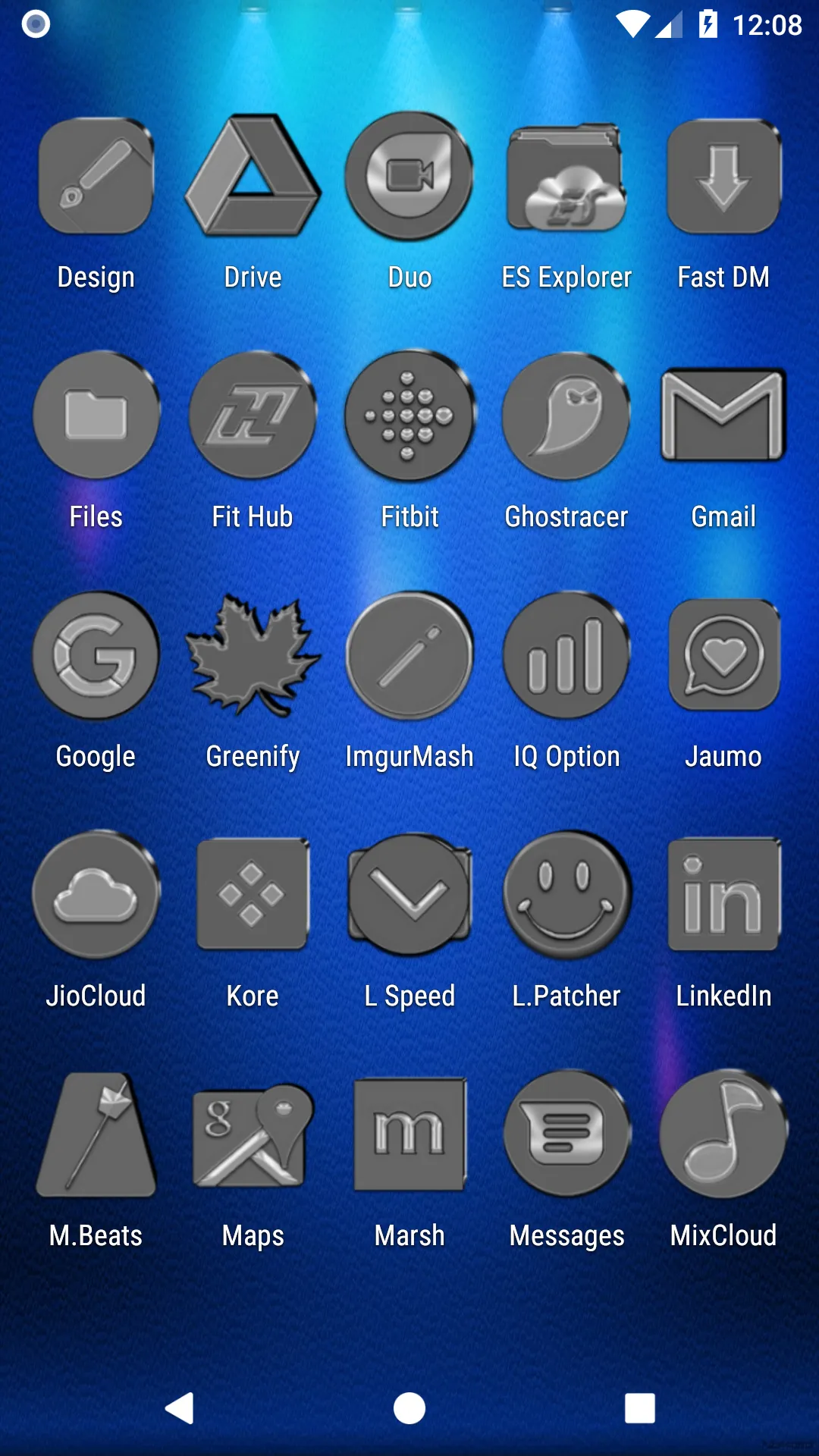 Silver and Grey Icon Pack | Indus Appstore | Screenshot