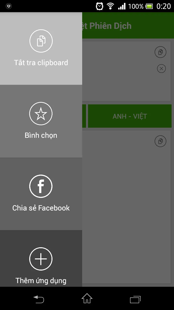 Dich tieng Anh sang tieng Viet | Indus Appstore | Screenshot