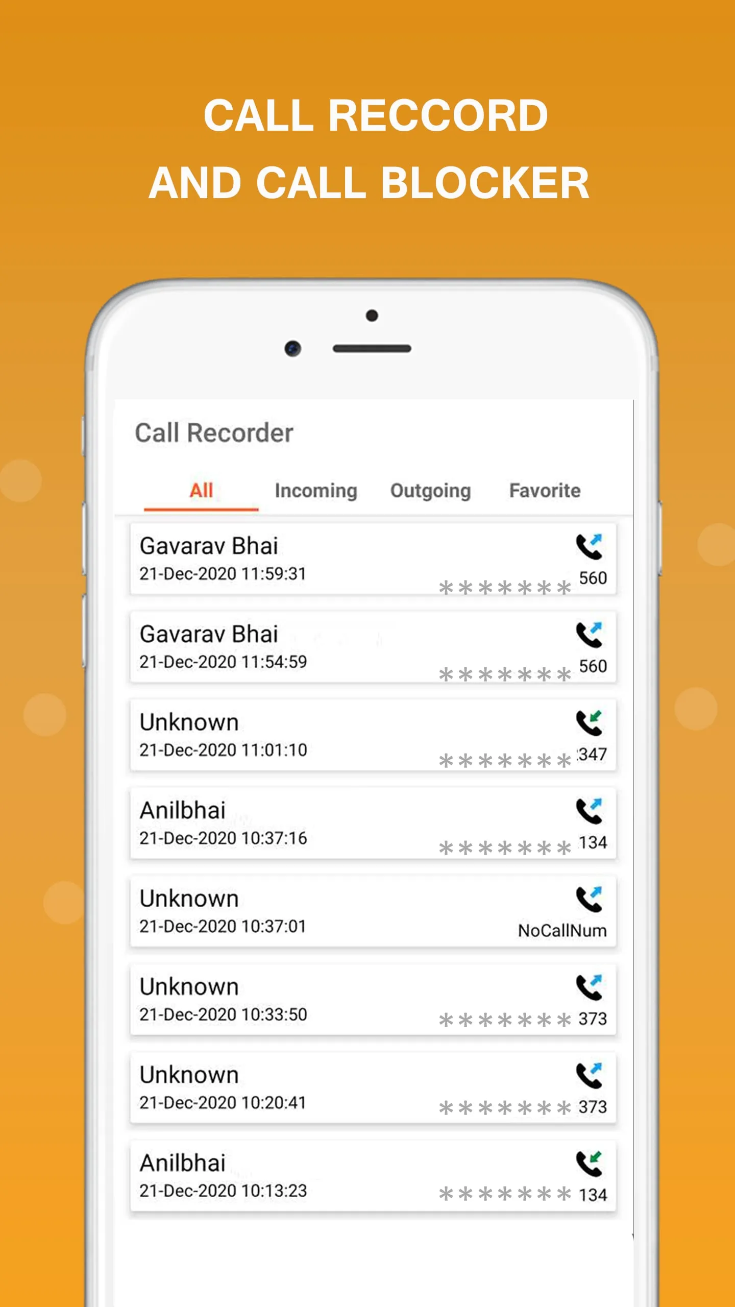 Call Recorder & Call Blocker | Indus Appstore | Screenshot