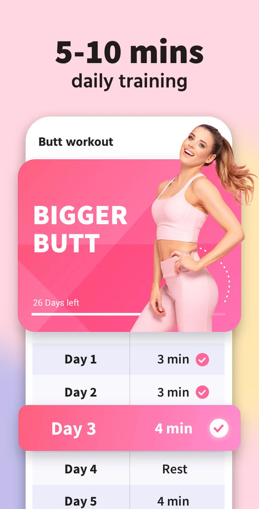 Buttocks Workout - Butt & Leg | Indus Appstore | Screenshot