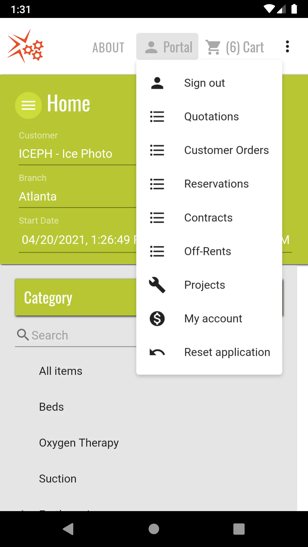 Sirius Shopping Web Portal | Indus Appstore | Screenshot