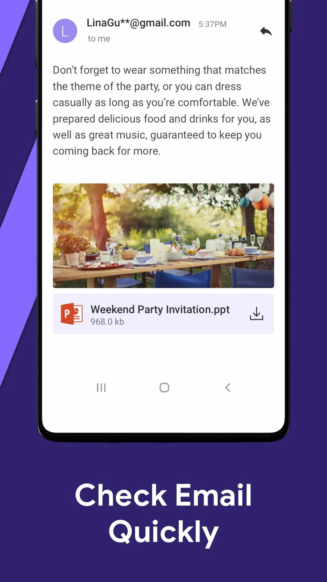 Email Lite - Smart Mail | Indus Appstore | Screenshot