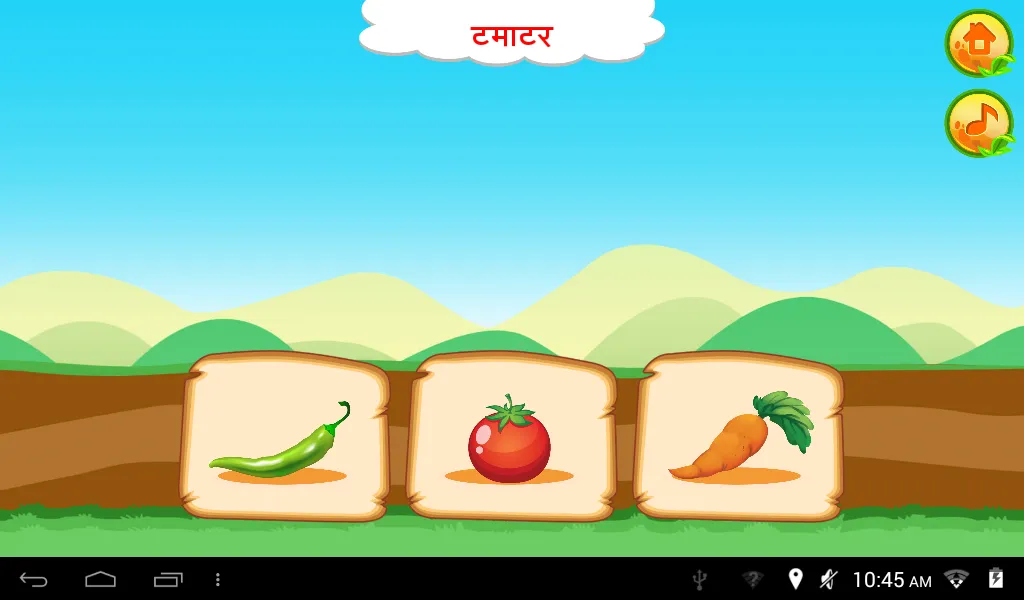 सब्जियों के बारे में जानें | Indus Appstore | Screenshot