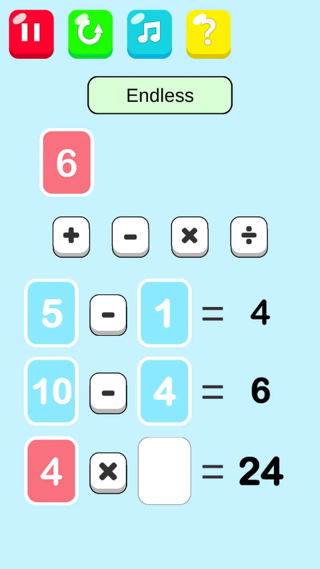 Synthesis 24-Arithmetic Game | Indus Appstore | Screenshot