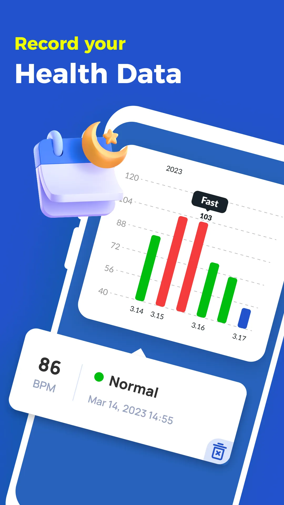 Blood Pressure Tracker | Indus Appstore | Screenshot