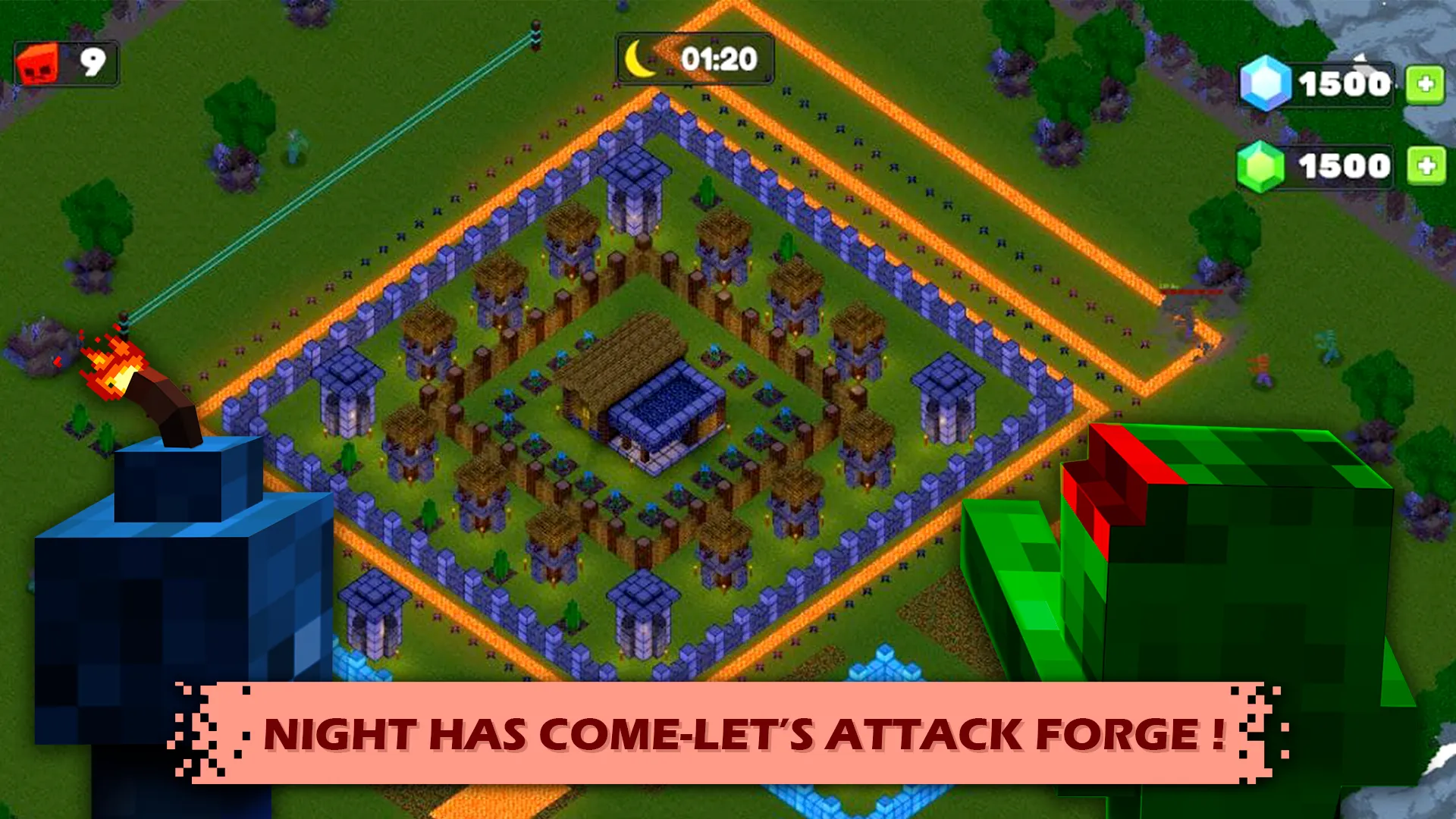 Forge Defense: Monster Rush | Indus Appstore | Screenshot