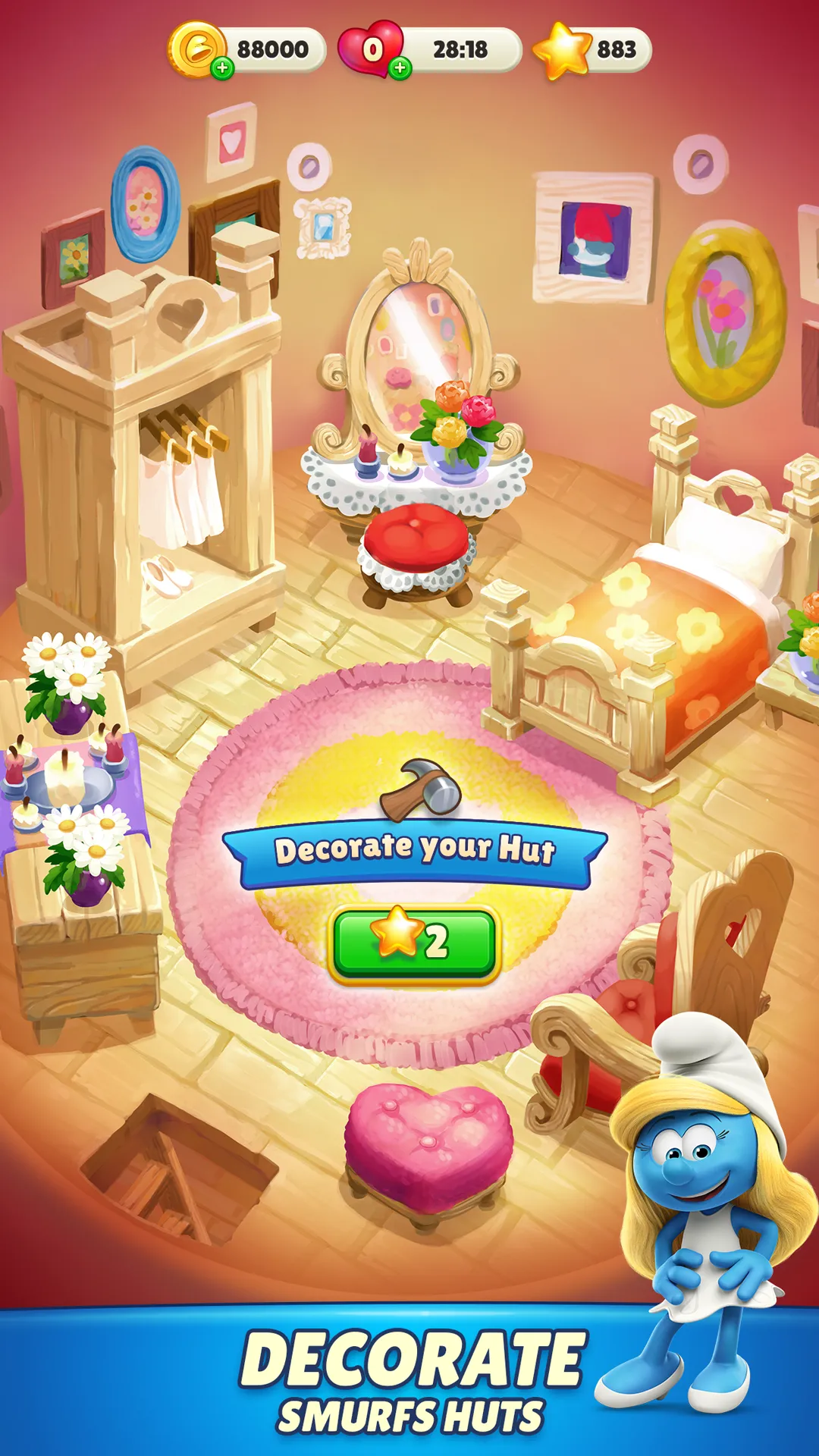 Smurfs Magic Match | Indus Appstore | Screenshot