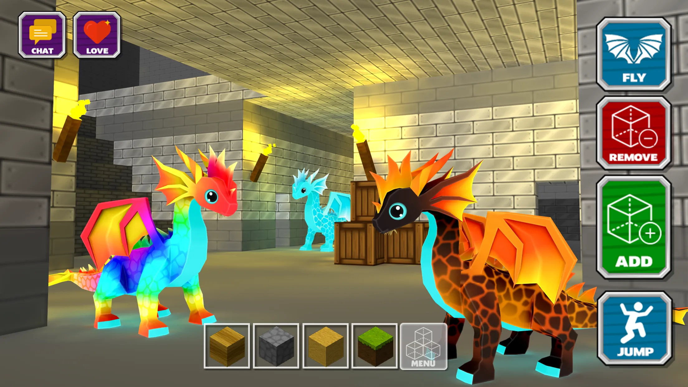 Dragon Craft Building Game | Indus Appstore | Screenshot