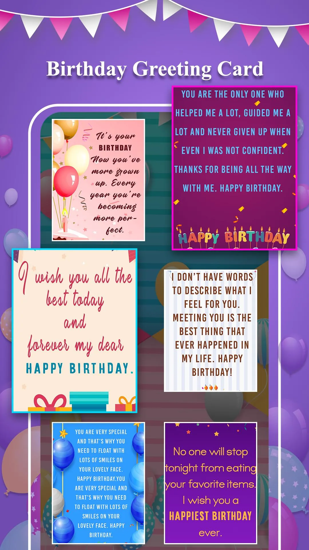 Happy Birthday Wishes | Indus Appstore | Screenshot