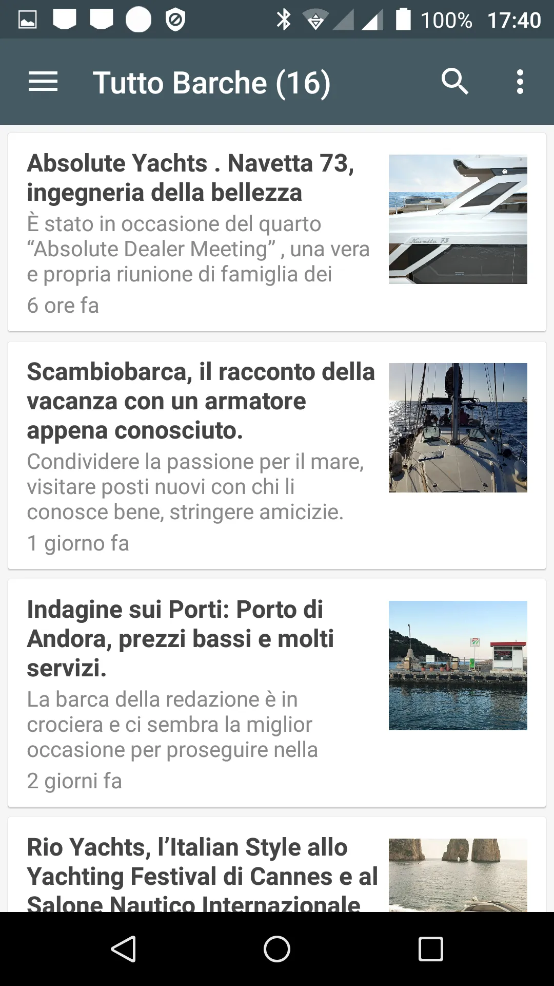 Vela Notizie | Indus Appstore | Screenshot