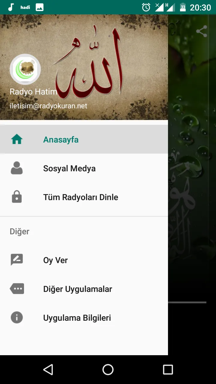 Radyo Hatim Kuranı Kerim Dinle | Indus Appstore | Screenshot