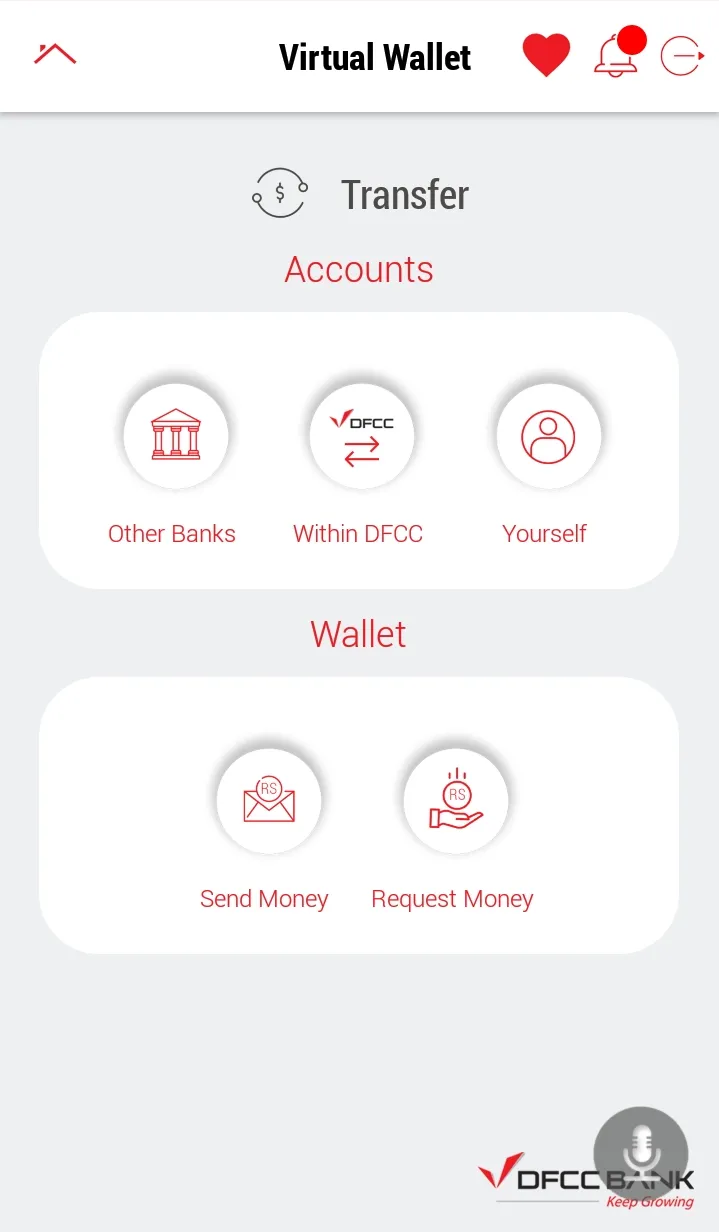 DFCC Virtual Wallet | Indus Appstore | Screenshot