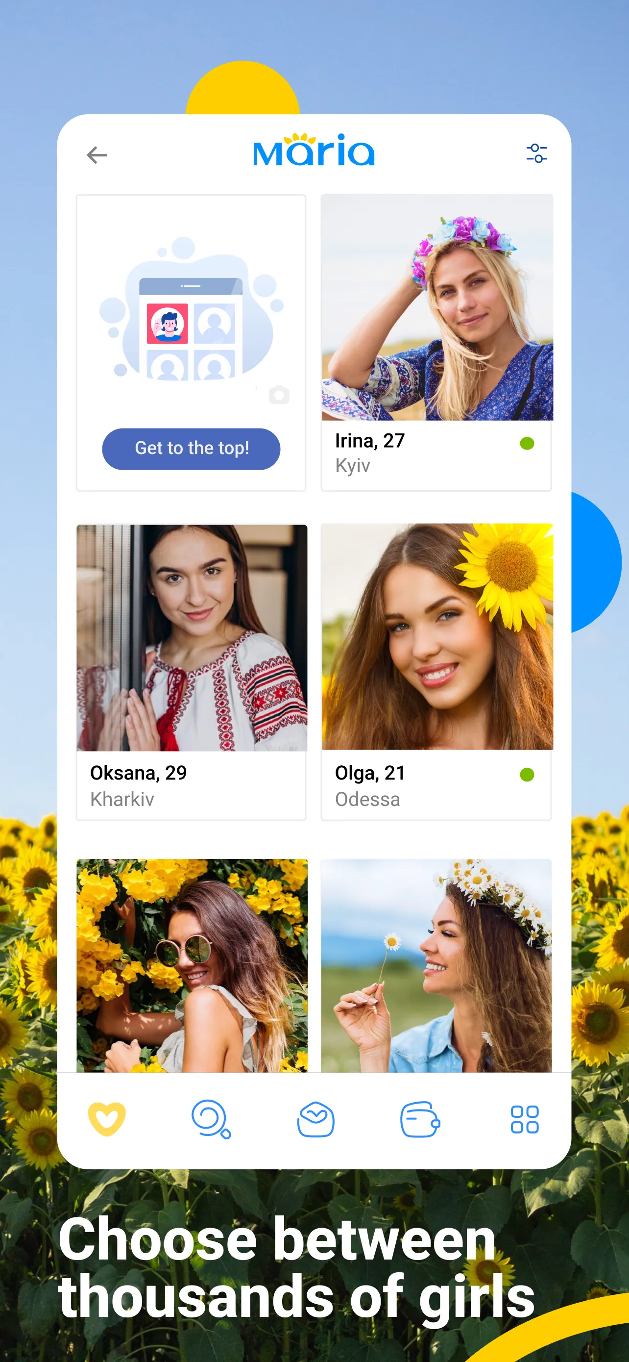 Maria Dating: Ukrainian Women | Indus Appstore | Screenshot