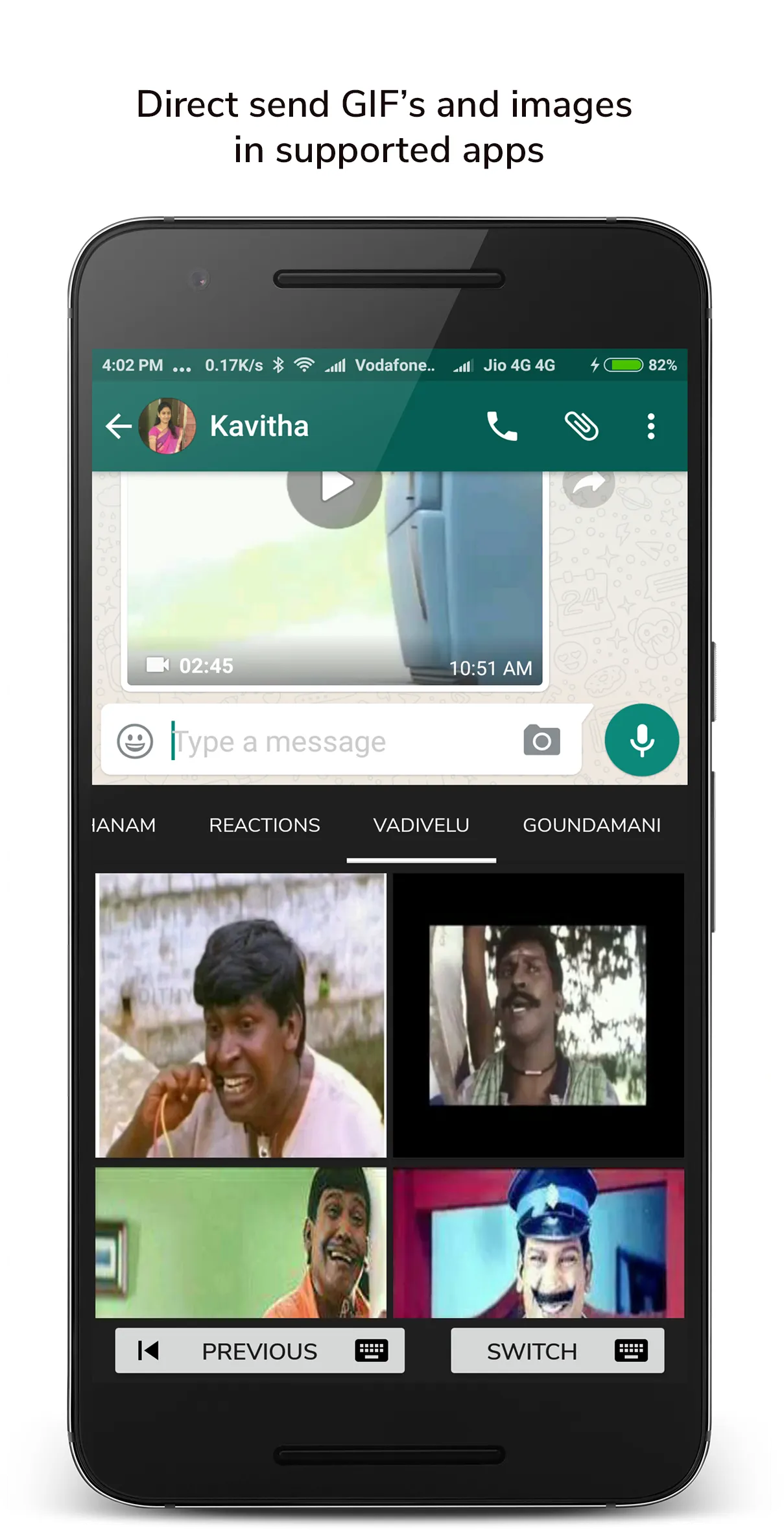 Tamil Comedy GIFs | Indus Appstore | Screenshot