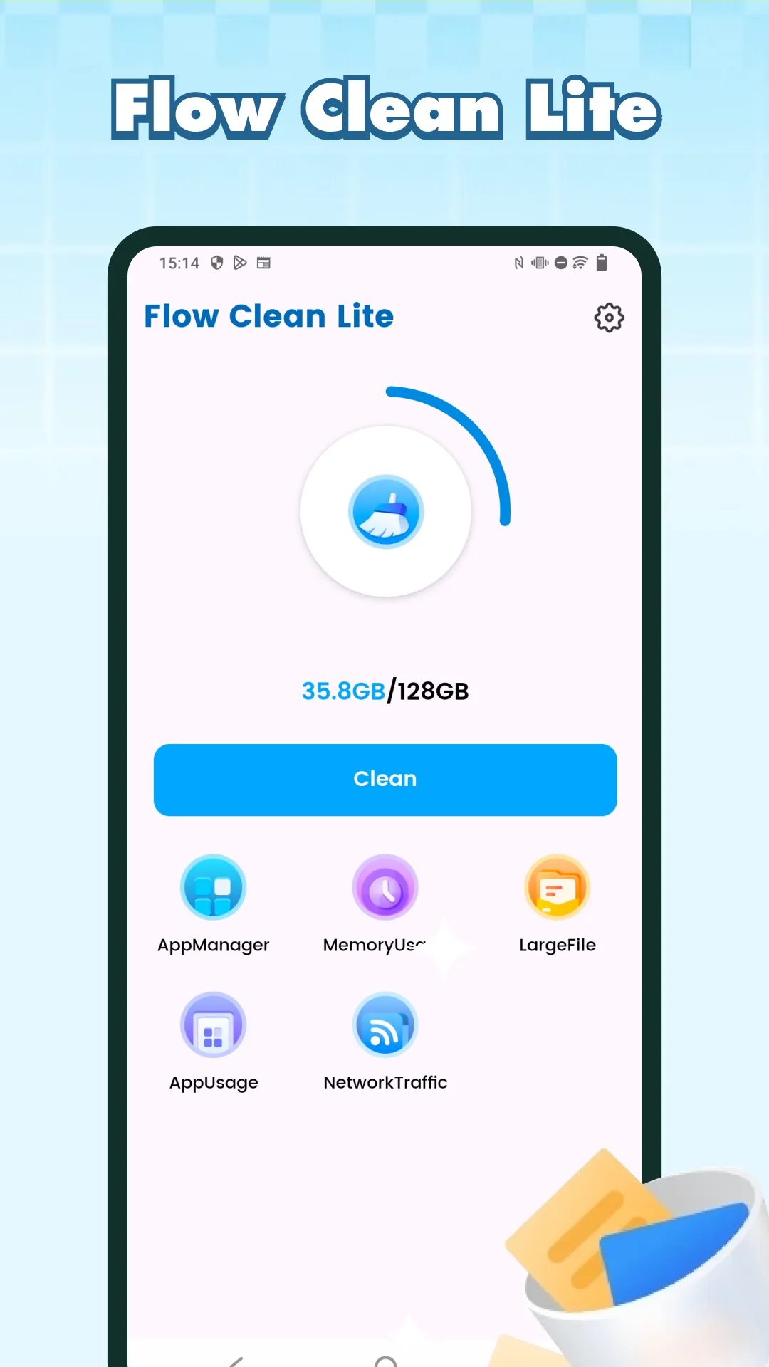 Flow Clean Lite | Indus Appstore | Screenshot