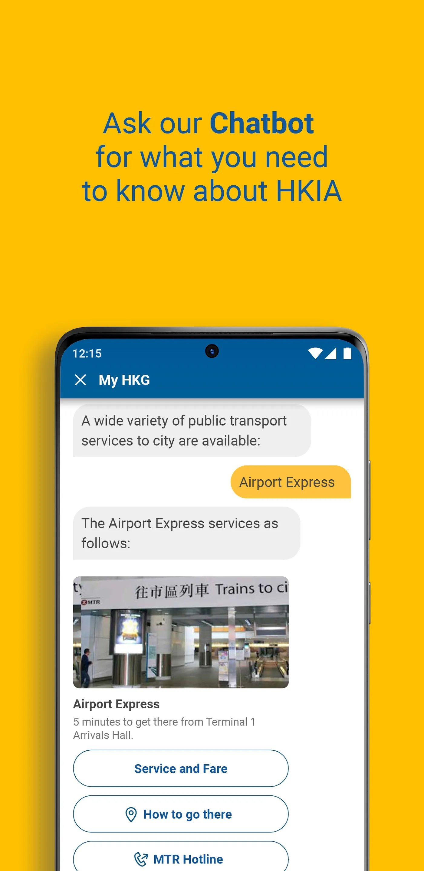 My HKG – HK Airport (Official) | Indus Appstore | Screenshot