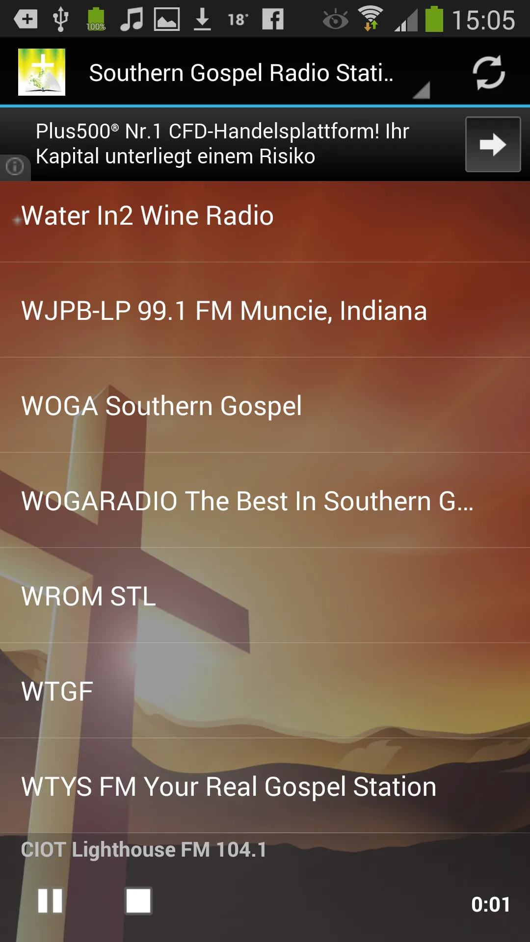 Southern Gospel Radio Stations | Indus Appstore | Screenshot