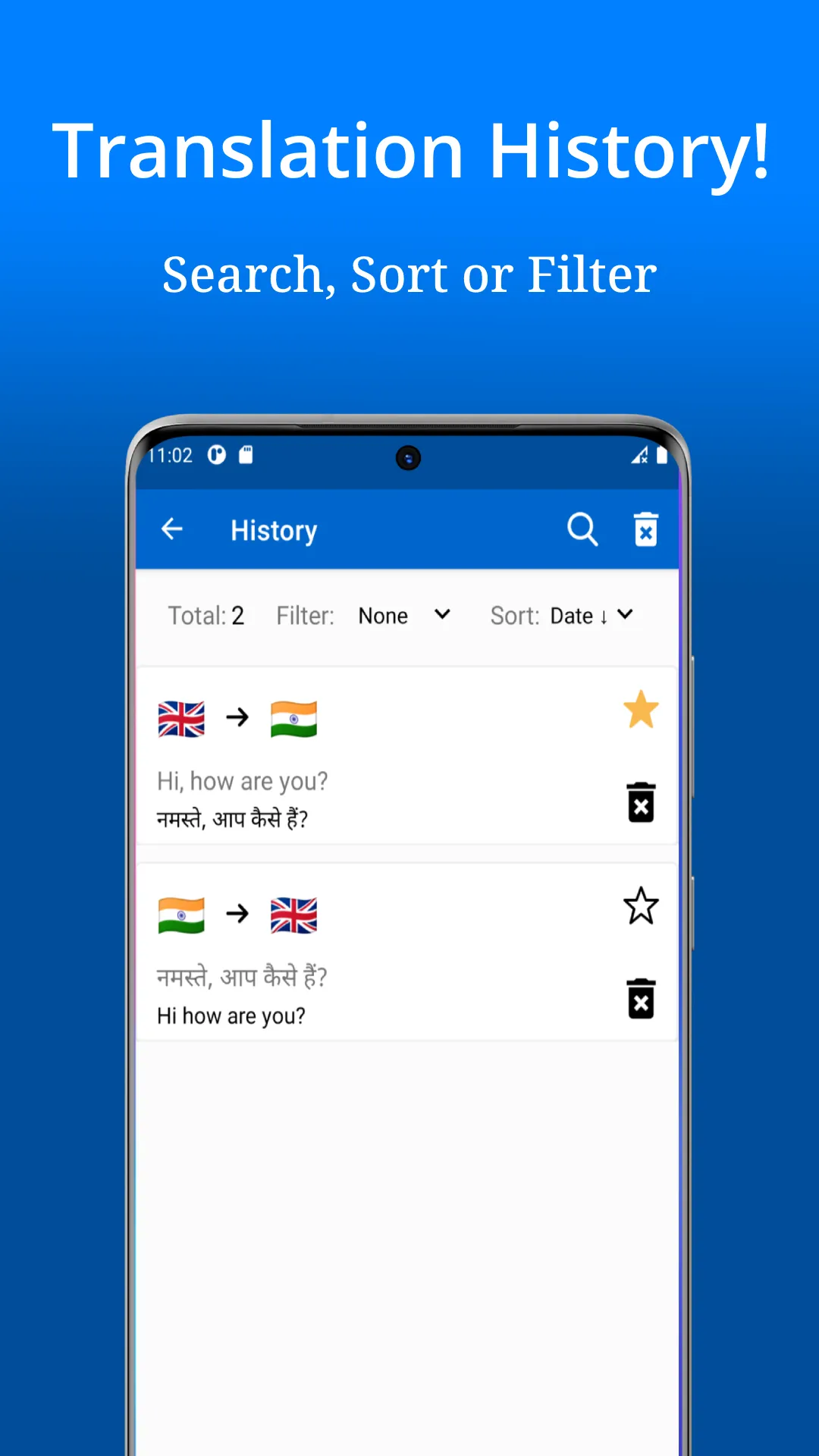 Hindi - English Translator | Indus Appstore | Screenshot