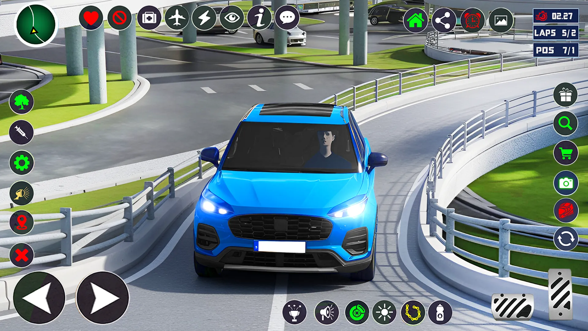 Multi Level Police Car Parking | Indus Appstore | Screenshot