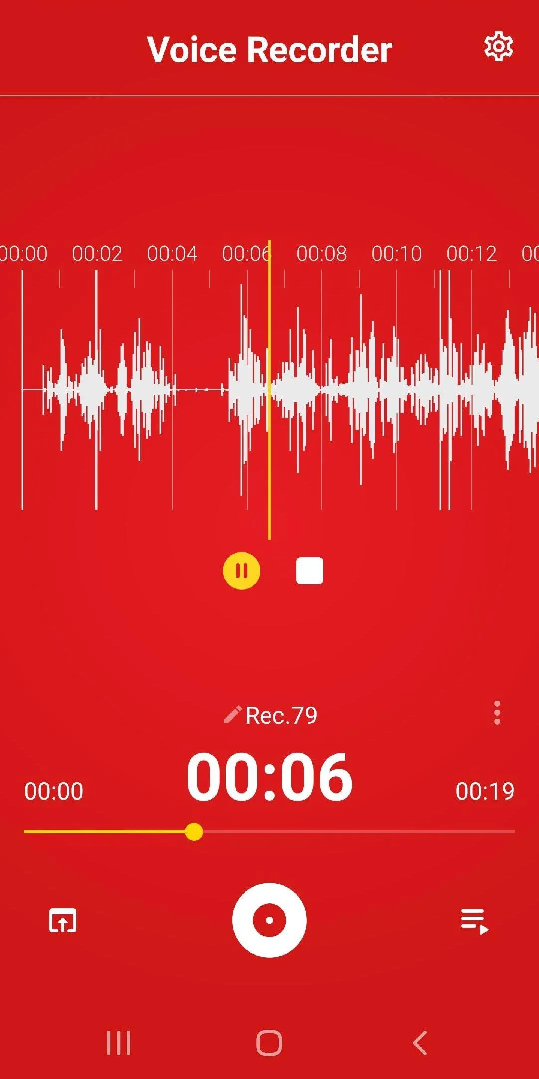 Voice Recorder | Indus Appstore | Screenshot