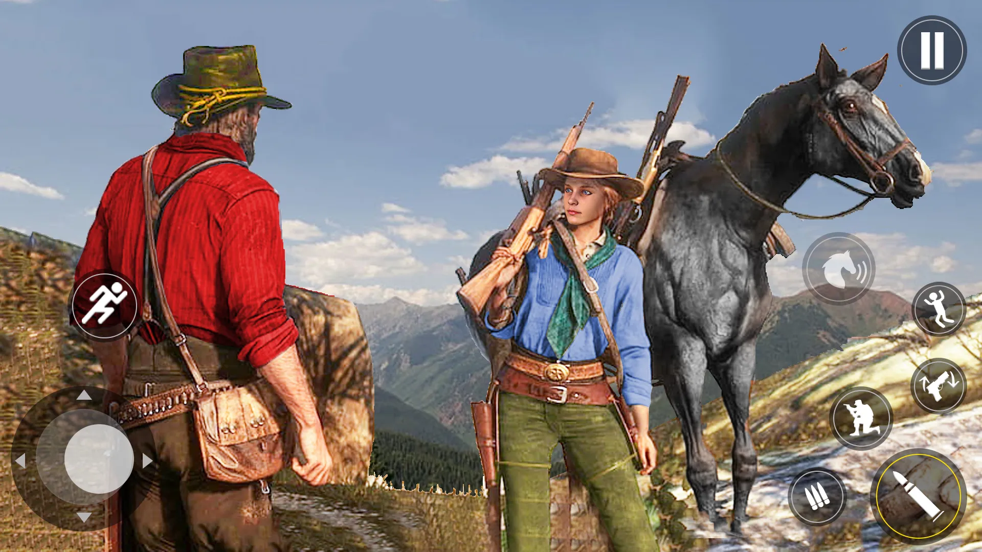 West Cowboy Game: Horse Riding | Indus Appstore | Screenshot