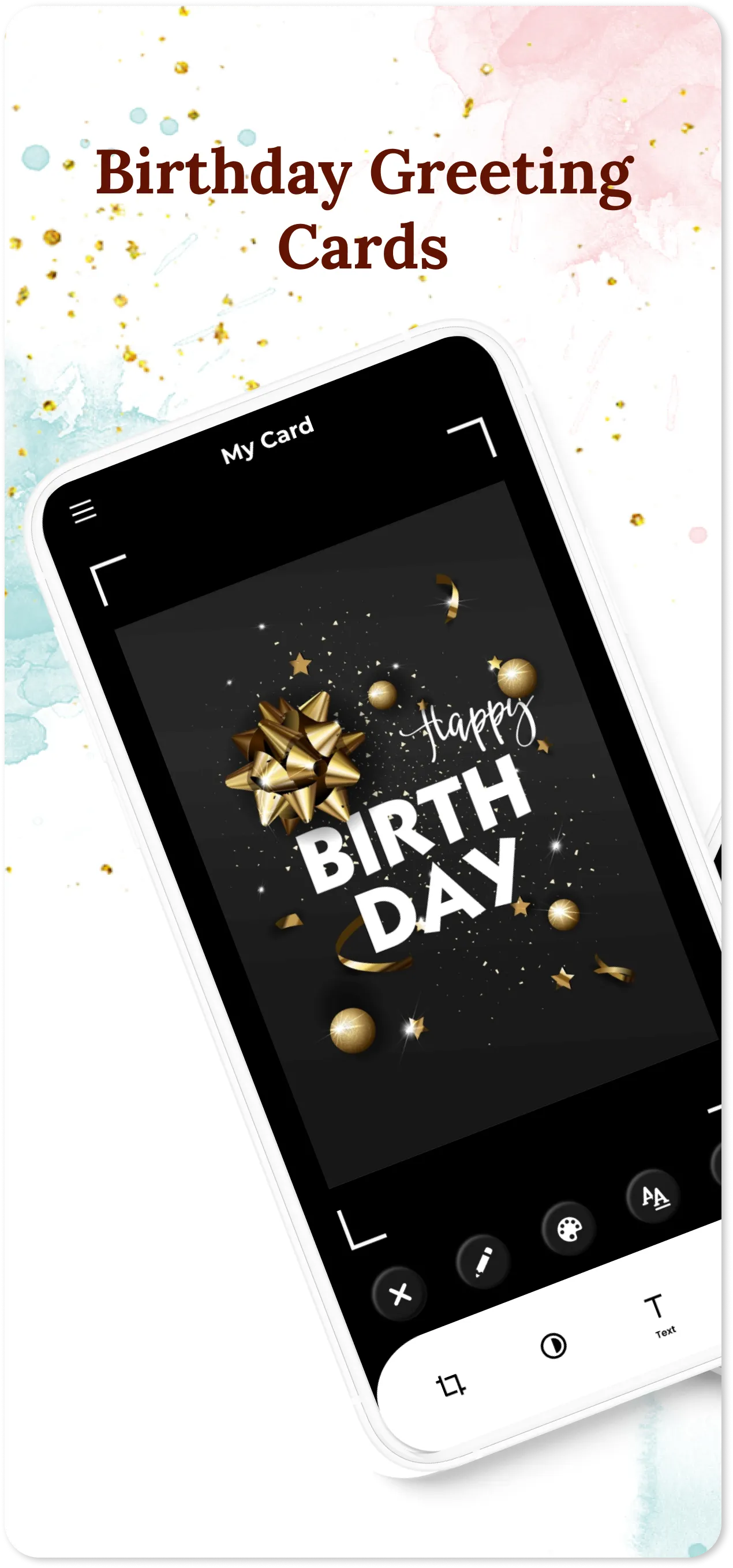 Birthday Invitation Card Maker | Indus Appstore | Screenshot