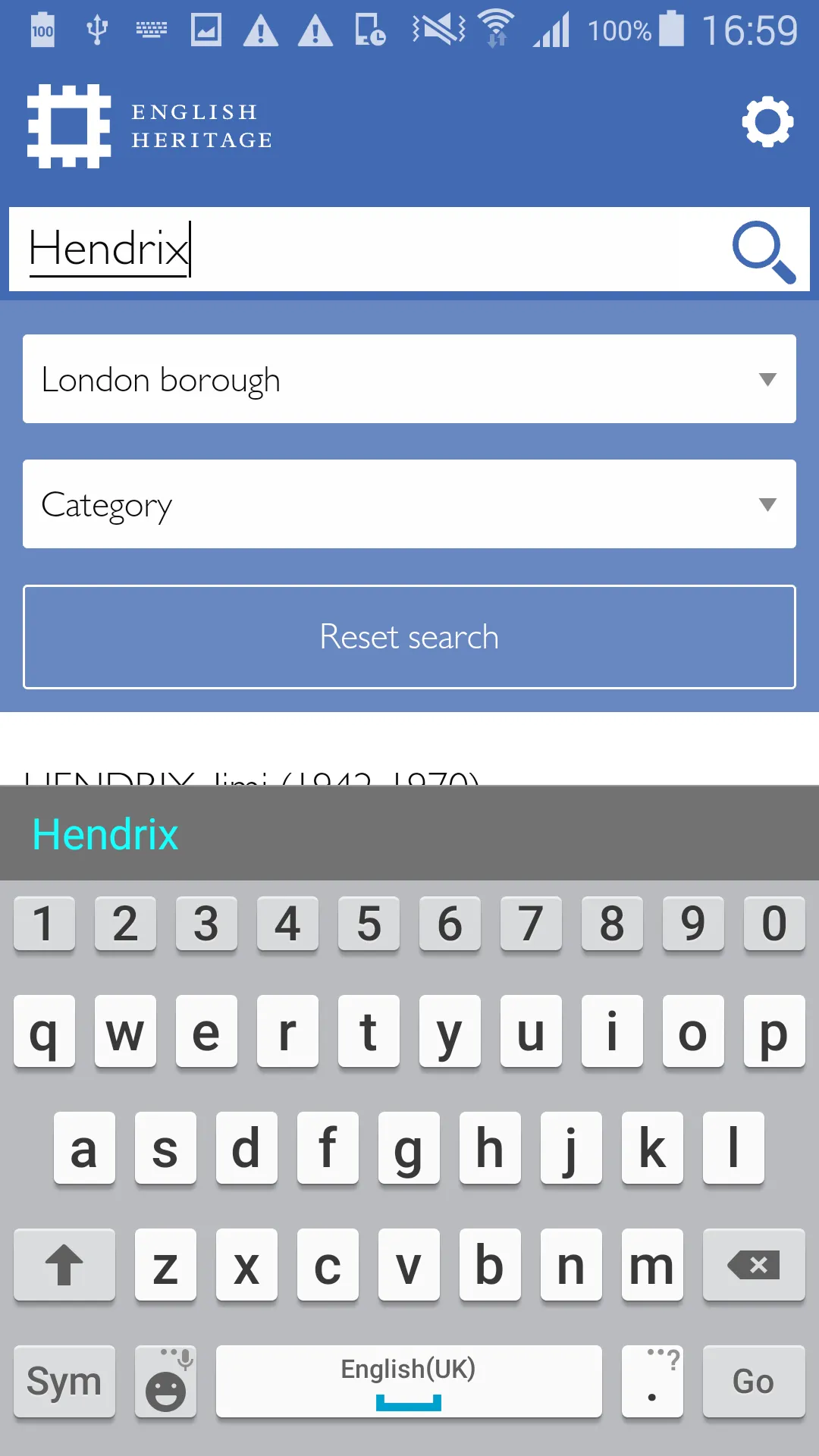 Blue Plaques of London | Indus Appstore | Screenshot