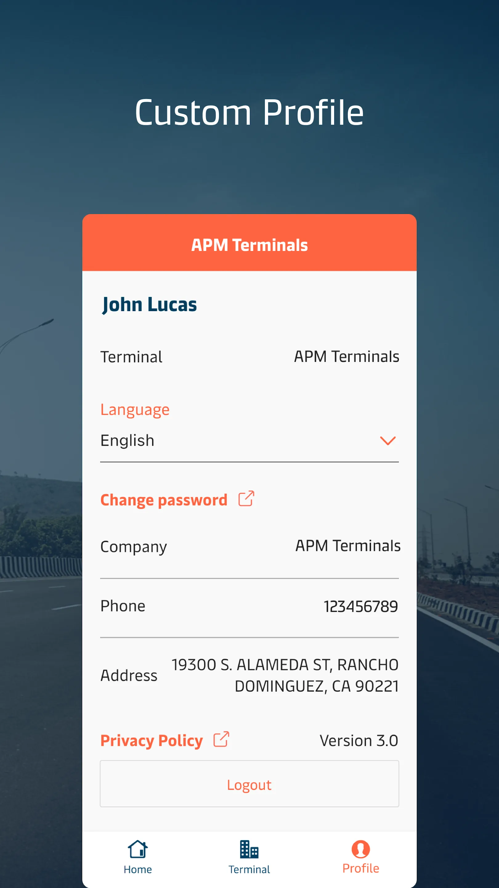 APMT TERMPoint Appointments | Indus Appstore | Screenshot