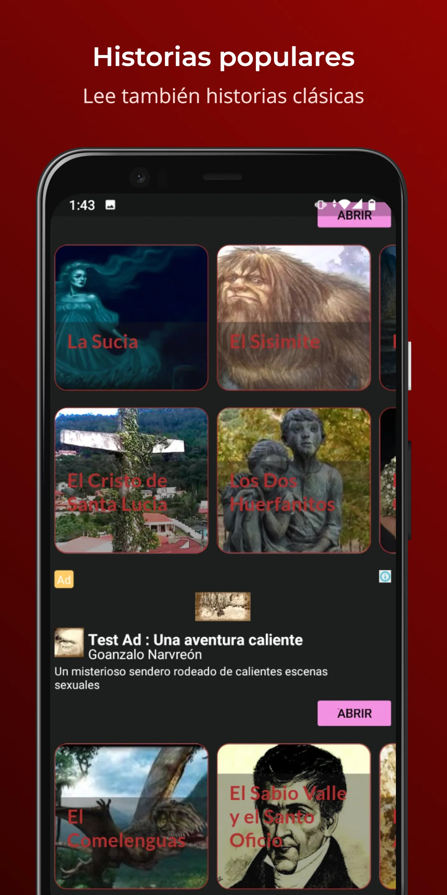 Cuentos y Leyendas de Honduras | Indus Appstore | Screenshot