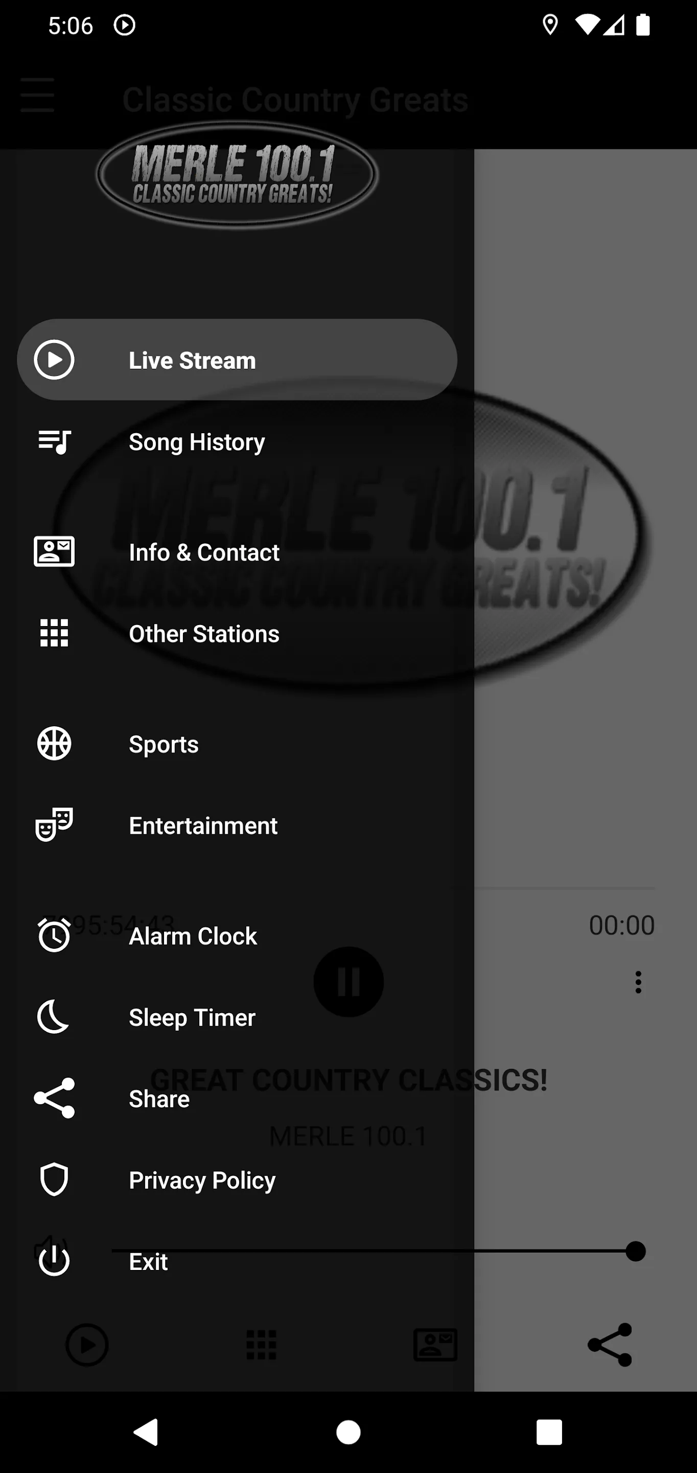 Merle 100.1 | Indus Appstore | Screenshot