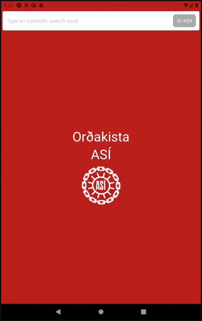 Orðakista ASÍ | Indus Appstore | Screenshot