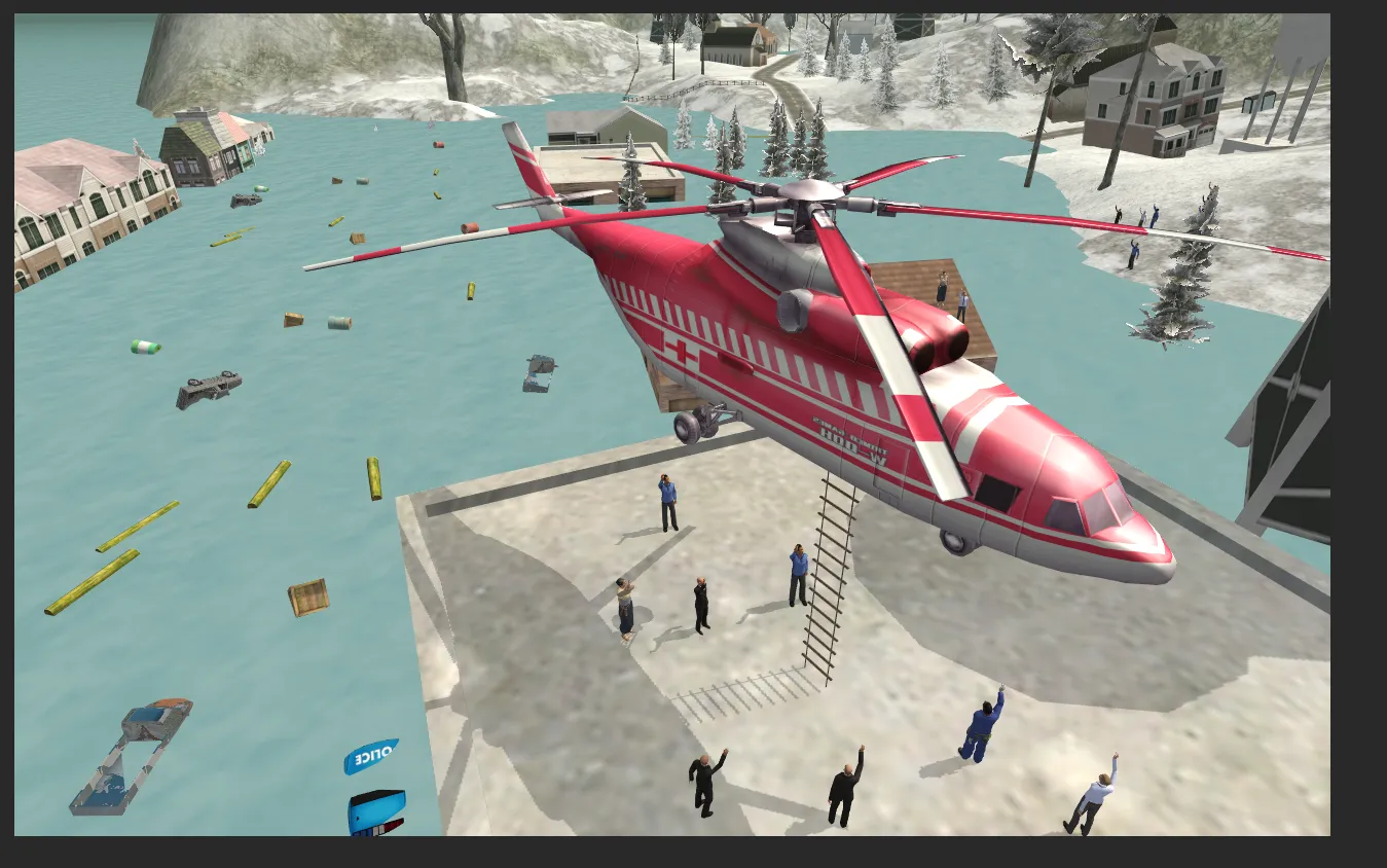 Helicopter Hill Rescue | Indus Appstore | Screenshot