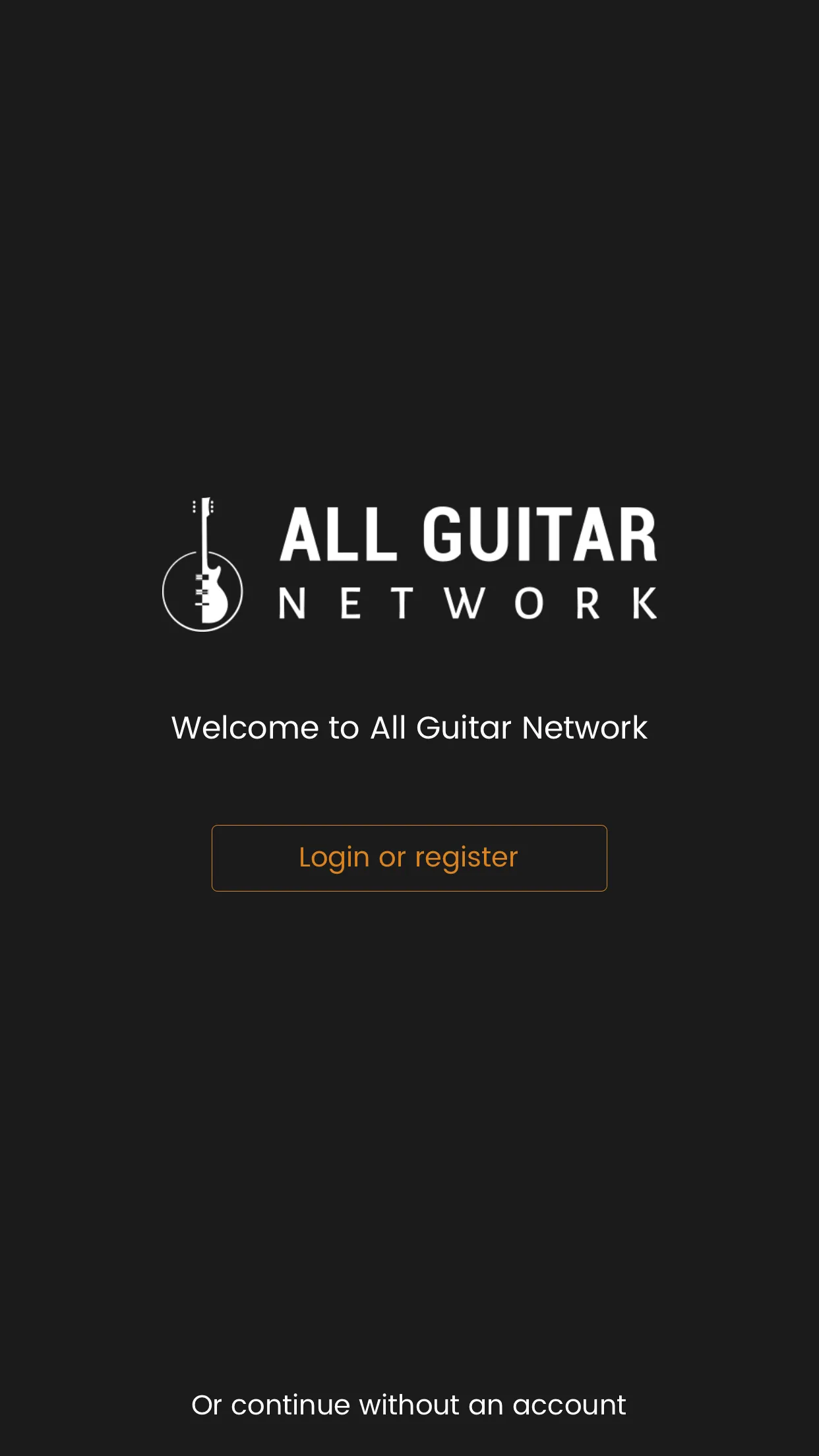 All Guitar Network | Indus Appstore | Screenshot