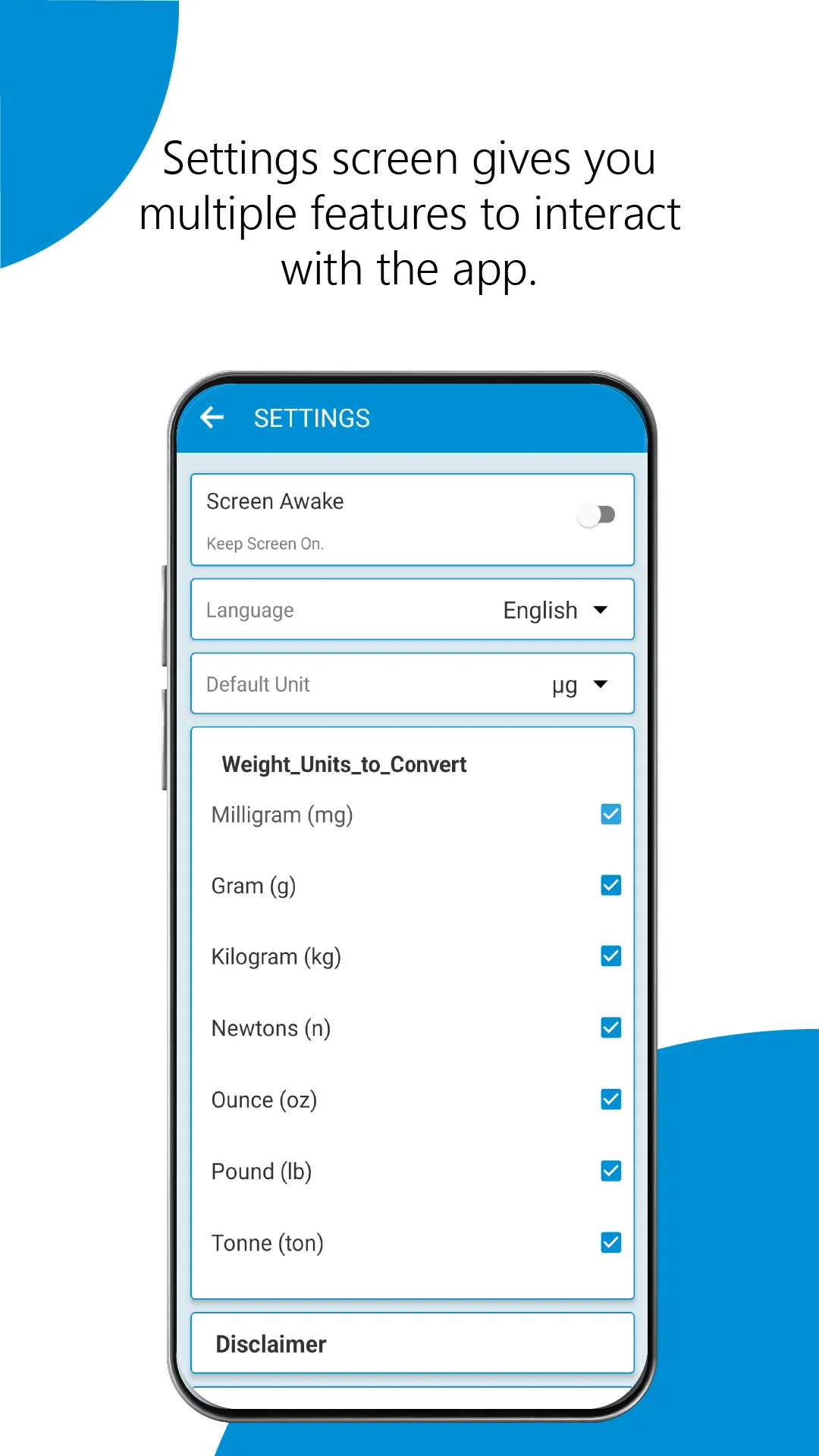 Weight Converter - kg to lbs | Indus Appstore | Screenshot