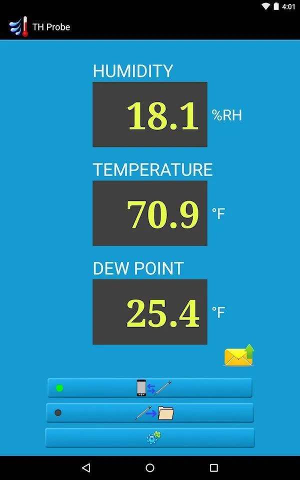 Humidity / Temperature Probe | Indus Appstore | Screenshot