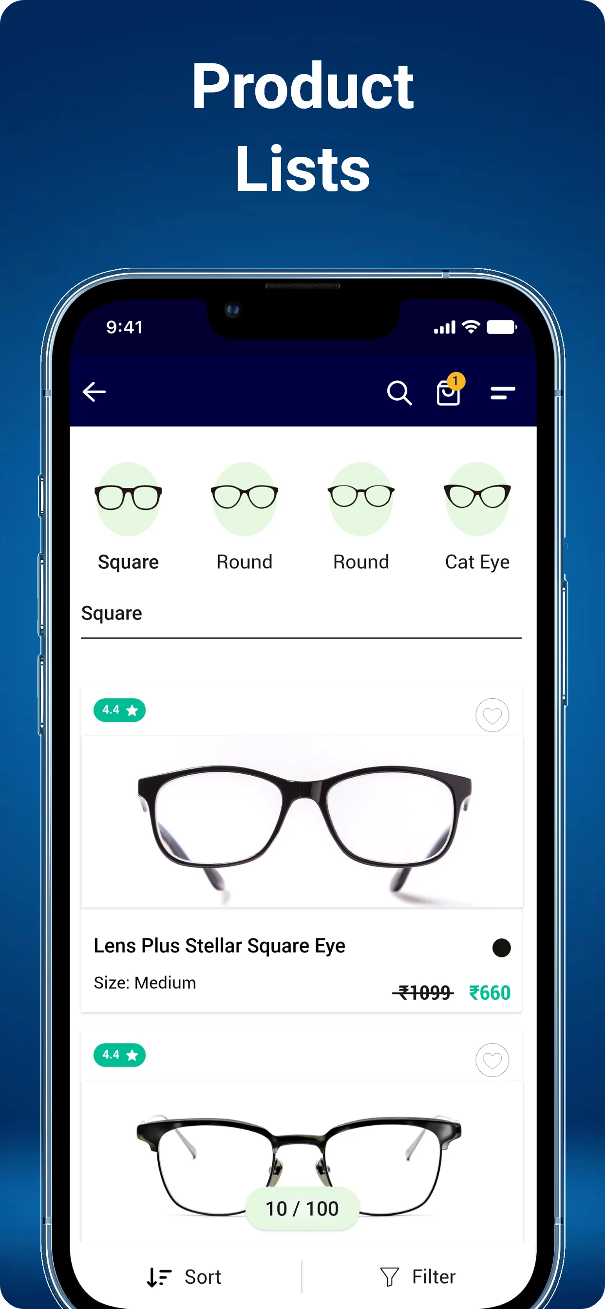 Lensplus : Eyeglasses & More | Indus Appstore | Screenshot