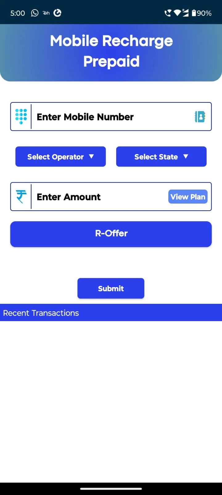 OneClickPay | Indus Appstore | Screenshot