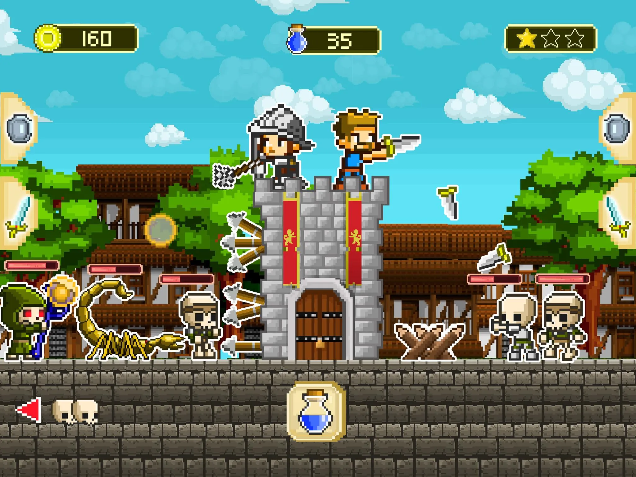 Mini guardians: castle defense | Indus Appstore | Screenshot