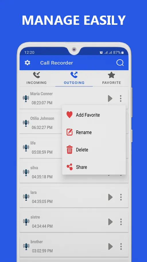 Automatic Call Recorder | Indus Appstore | Screenshot