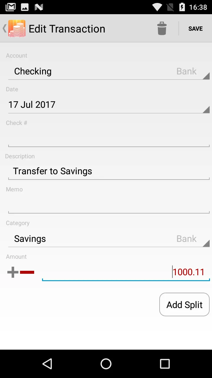 Moneydance | Indus Appstore | Screenshot