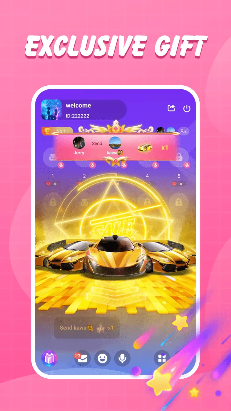 LionsChat-voice chat room | Indus Appstore | Screenshot