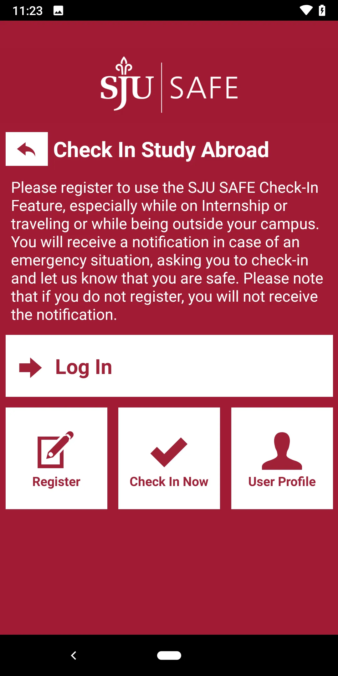 SJU Safe | Indus Appstore | Screenshot